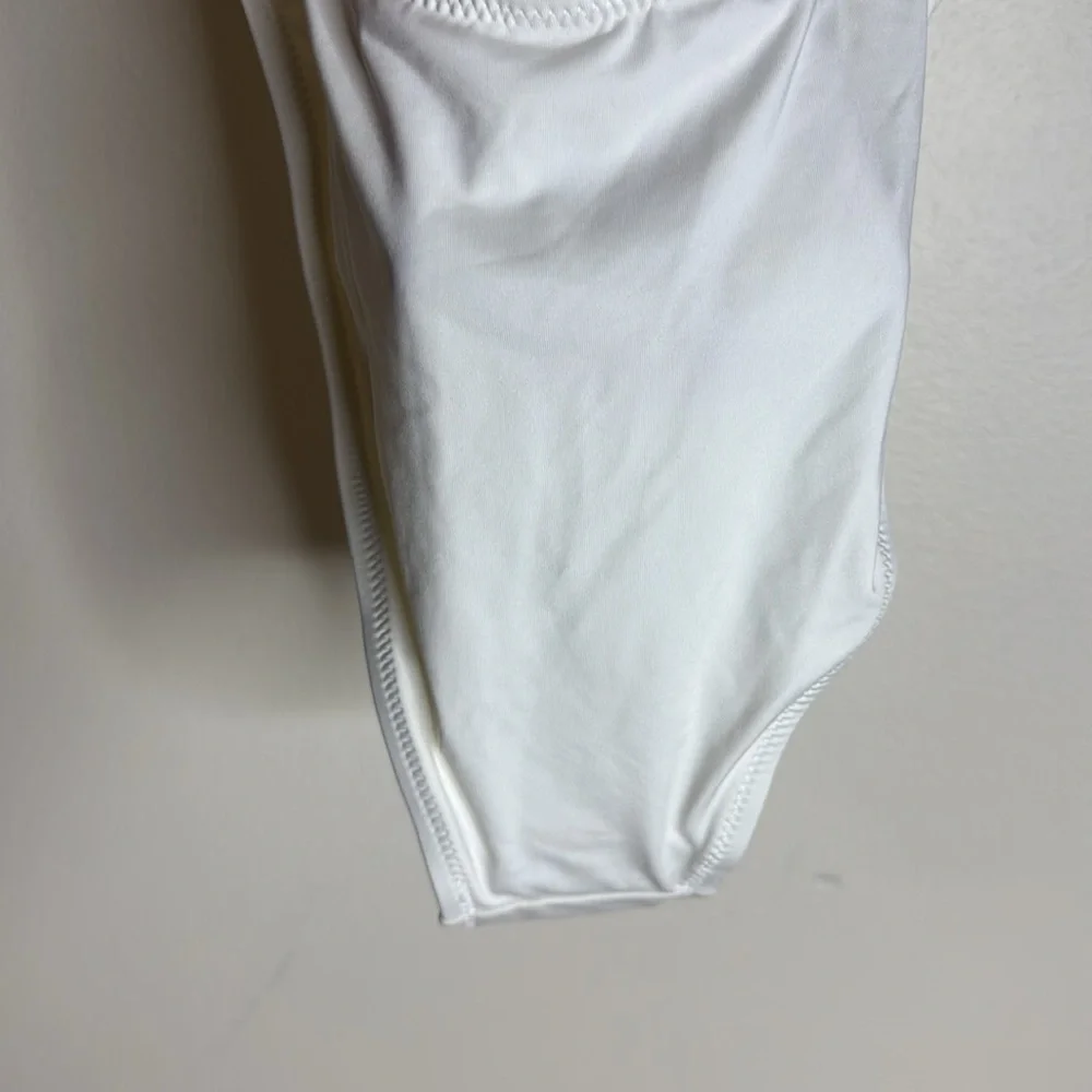 Skims Swim Cut Out Monokini Bikini swimsuit size medium in marble